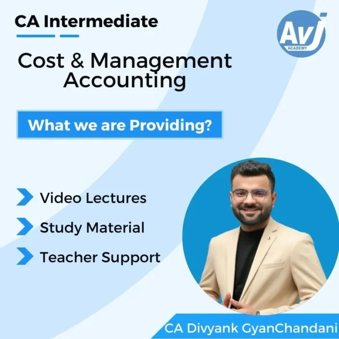 CA Inter Cost Management Accounting