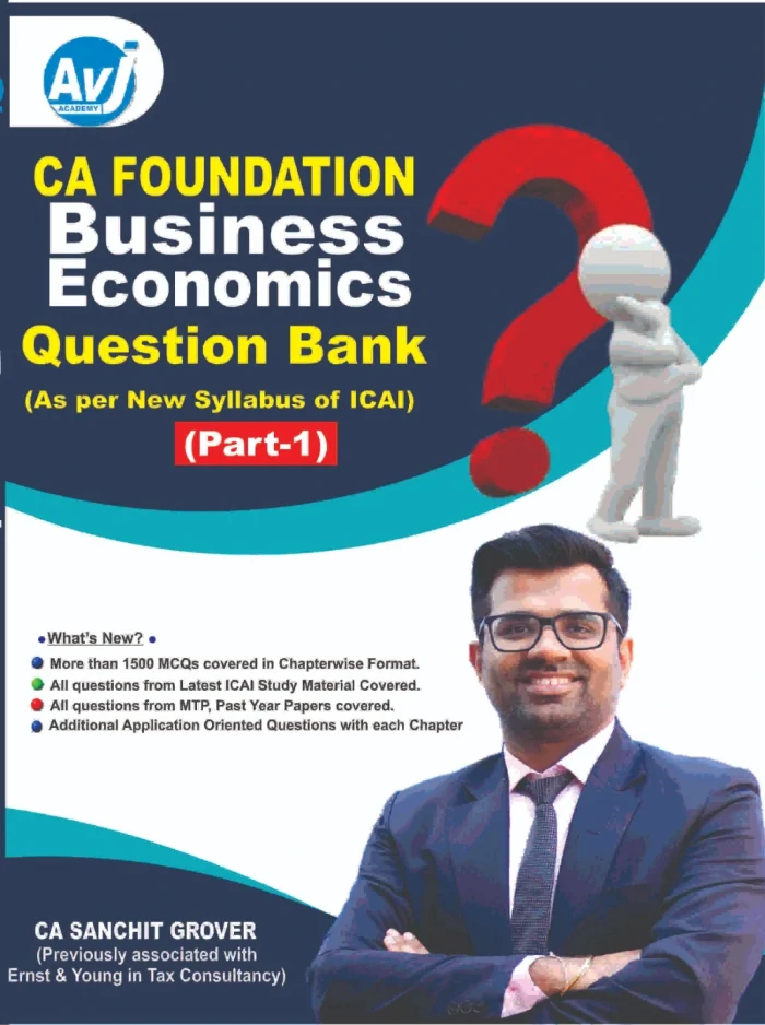 Business Economics Question Bank CA foundation - CA Sanchit Grover